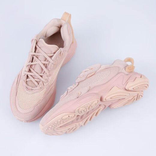 阿迪达斯 （adidas）春季新款三叶草运动鞋OZELIA经典复古小椰子运动休闲鞋GX4024 粉色/GW9738 36.5 (225mm)