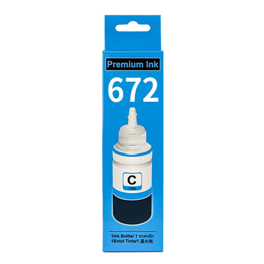 Songhui convient à Epson 672 Ink L405L130L310L360L380L655L551L565L1300 859 Grande encre de bouteille (140 ml)