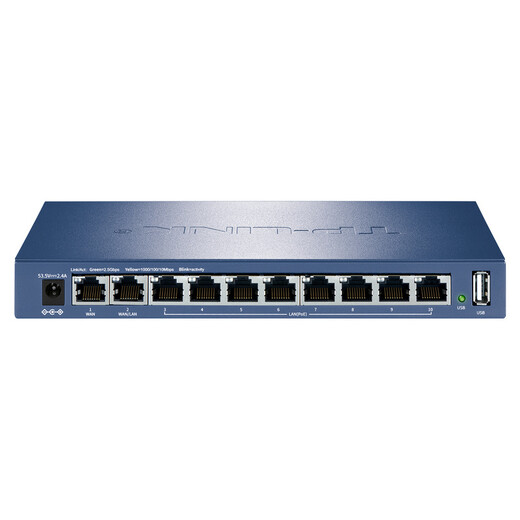 TP-Link 2.5G Router Poe AC Enrutador integrado VPN Home Enterprise Wireless AP Management TL-R5005PE/R5009PE/R5408/R5010PE Router TL-R5010PE-AC POE Powered/