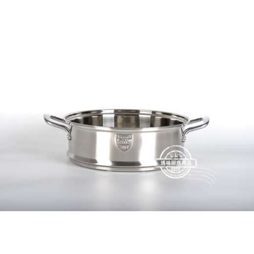 304 stainless steel steamer steamer thickened and heightened integrated steamed bun steamer steamer steamer universal gray 24 flat mouth 304 steel handle