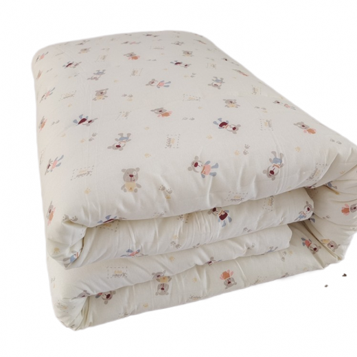 Fantasy quilt mattress custom-made pure cotton baby mattress quilt kindergarten quilt three-piece set children's cotton new cotton freshly made 2Jin Jin is equal to 0.5 kg 50-70 x1.35 meters