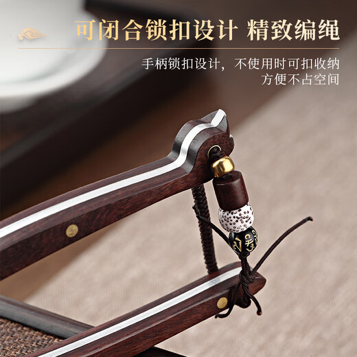 Jinfuxiang high-end Pu'er tea knife, tea pliers, tea opener, tea cake pry, tea brick tool, tea scissors, 304 stainless steel, rosewood, three-piece set of dragon pliers