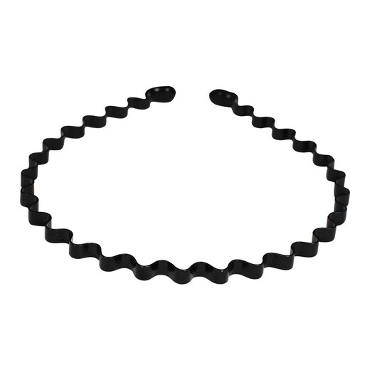 QUEENS JEWELRY men's hair hoops, trendy men's outing invisible sports headbands, boys' back hair, face wash hairpins, versatile Internet celebrity hair bundles 1# thickened wavy hair hoops