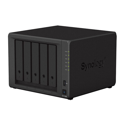 Synology DS1522+ NAS network storage server raid disk array 5-bay hard disk array enterprise office cloud storage service data sharing user permissions DS1522+ comes with 5 16T coolwolf pro disks