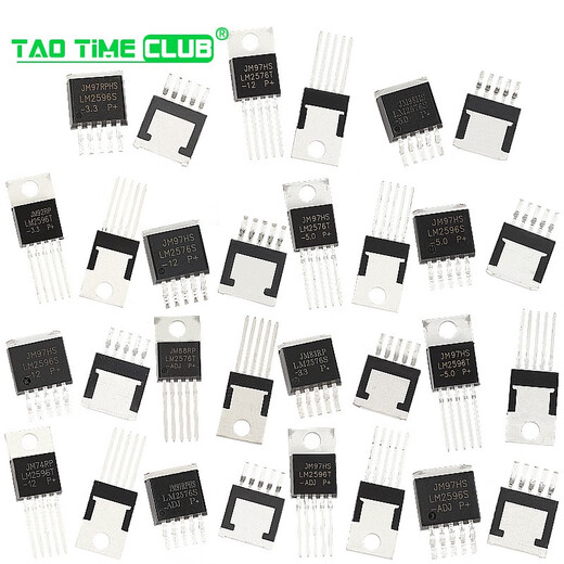 LM2596S-5.0 ADJ 12 3.3V LM2596T LM2576 Buck circuit regulator IC chip LM2596S-12 package TO263 (1 piece)
