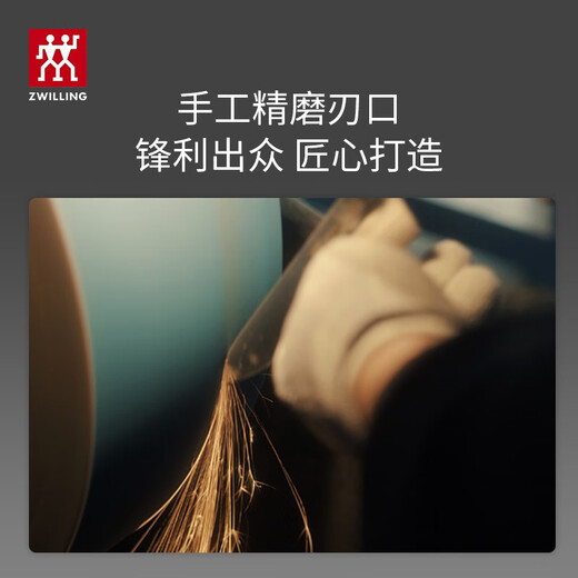 ZWILLING Knife Set Kitchen Utensils Chopping Knife Meat Cleaver Bone Chopping Knife Kitchen Utensils Enjoy Kitchen Knife 2-piece Set