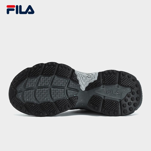 FILA fern straw shoes FERN men's shoes outdoor dad shoes casual shoes fashionable and comfortable sports shoes shade gray/black-DB 42.5