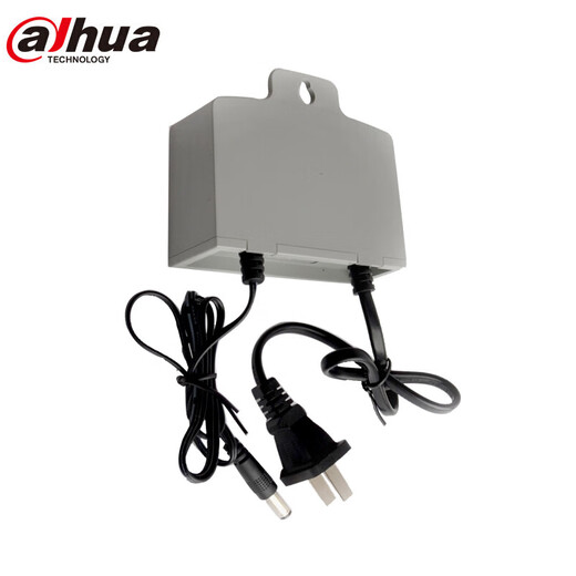 Dahua Dahua Kamera-Netzteil 12V2A wasserdichtes Überwachungsnetzteil für den Außenbereich Überwachung regensichere Kamera unabhängige Stromversorgung Wandtransformator für den Innenbereich DH-PFM301