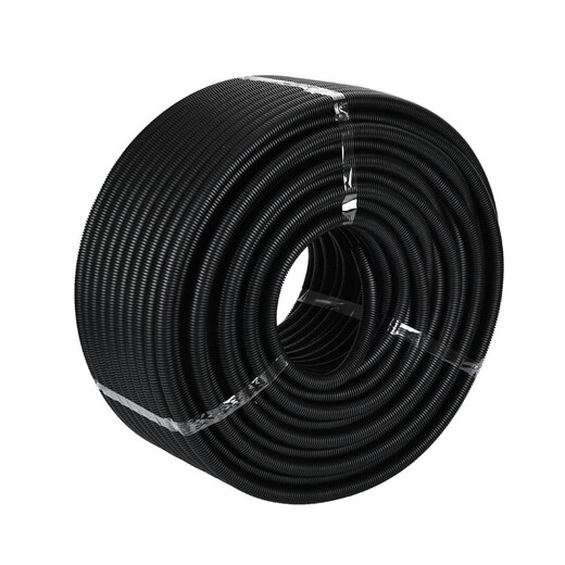 Yusenyi plastic corrugated pipe PA nylon waterproof flame retardant wire threading pipe hose protective sleeve threaded pipe line pipe PAAD25 (inner diameter 20mm) 100 meters