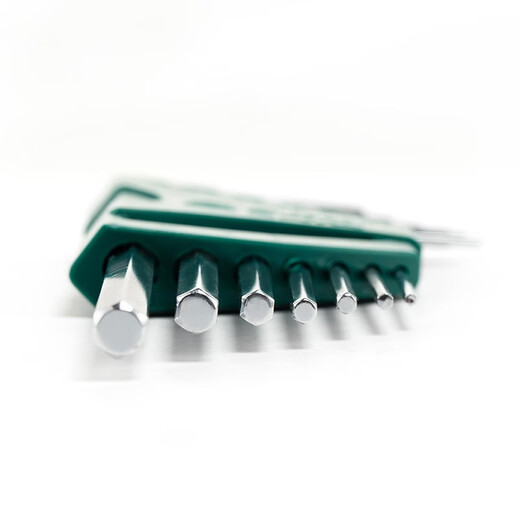 SATA Tools 7-piece extended hexagonal wrench set flat head hexagonal 09115