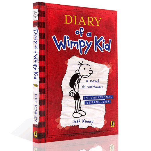 英文原版 小屁孩日记1 Diary of a Wimpy Kid 1:   英文分级阅读章节书桥梁书 9-12岁 课外阅读