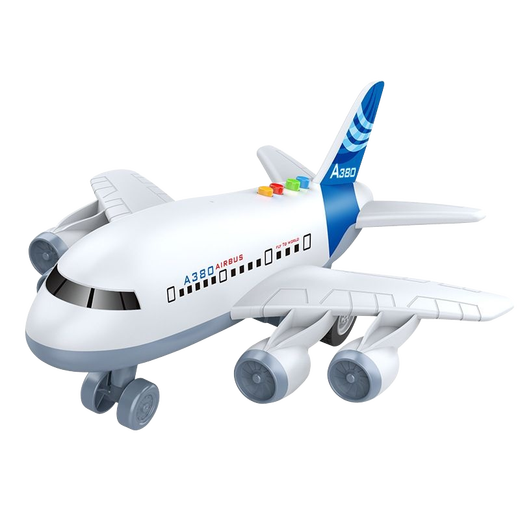 Tatanice para aviones para niños juguetes historias de educación temprana sólida y avión de inercia ligera El modelo de aeronave de gran simulación abre un regalo del día del estudiante