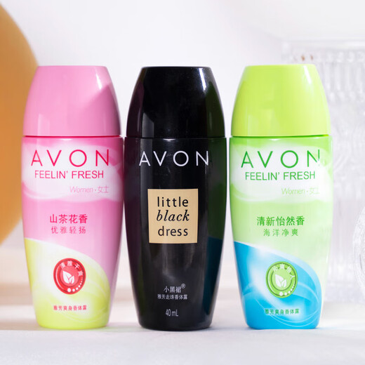 AVON roll-on deodorant 40ml refreshing dry and long-lasting fragrance for women Camellia