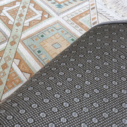 Zhonghong European and American carpet living room bedroom bedside coffee table American plaid personalized weaving machine washable home large area light luxury modern plaid 240*330CM