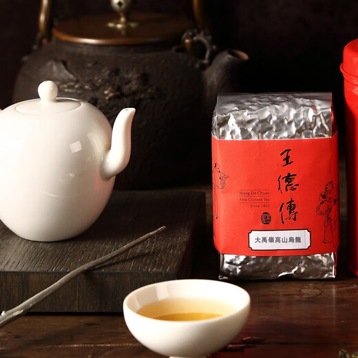 王德传茶庄 WANG DE CHUAN 大禹岭乌龙茶 台湾原装进口高山乌龙茶叶 袋装150g*1袋