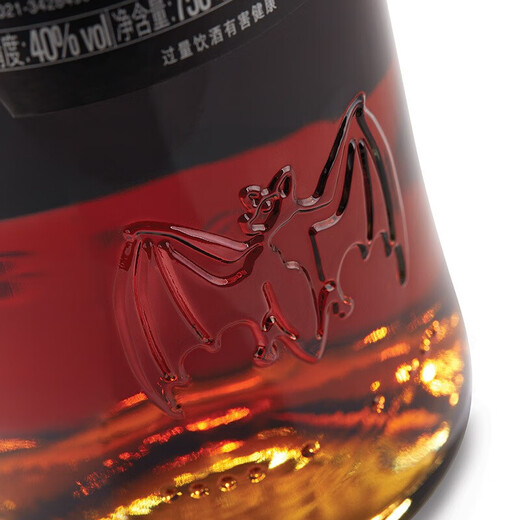 百加得百加得(Bacardi) 洋酒白朗姆莫吉托 基酒调酒 烘焙750ml 年货送礼 750mL 1瓶 金