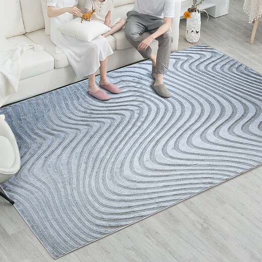 RUG KOKO KOKORUG土耳其羊毛地毯高级感客厅沙发现侘寂风轻奢艺术奶油色 A684-高级灰 3*4米