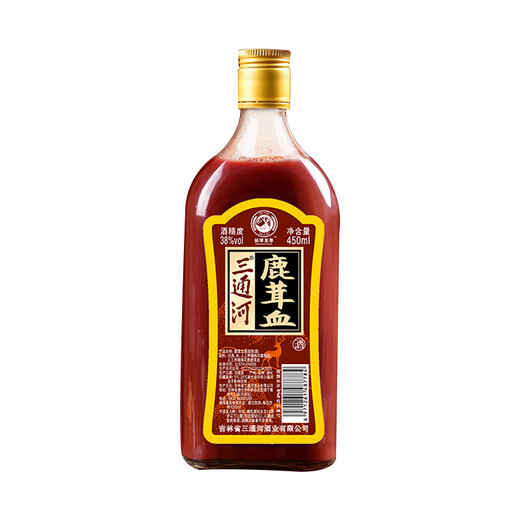 仙草至尊 鹿茸血酒450ml 吉林双阳新鲜鹿茸血酒保鲜鹿血酒养生泡酒材料