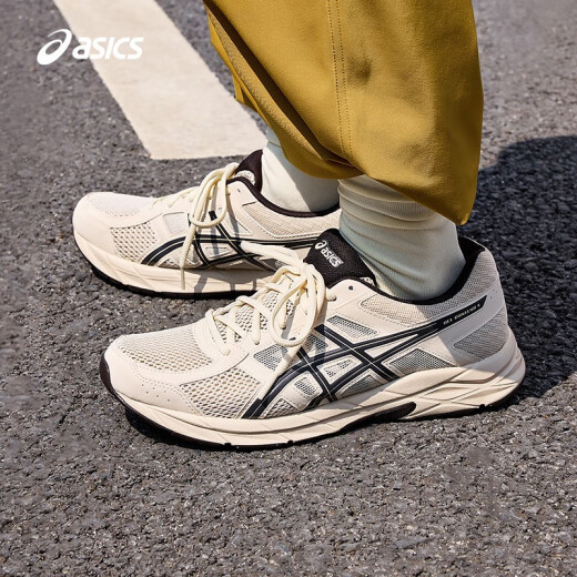 亚瑟士ASICS男鞋透气跑鞋运动鞋缓震舒适跑步鞋 GEL-CONTEND 4 灰色/灰色 43.5