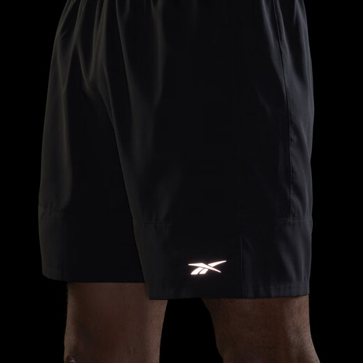 Reebok锐步男子SHORTS经典LOGO宽松舒适户外运动休闲短裤 FT1049 XS (170/72A)