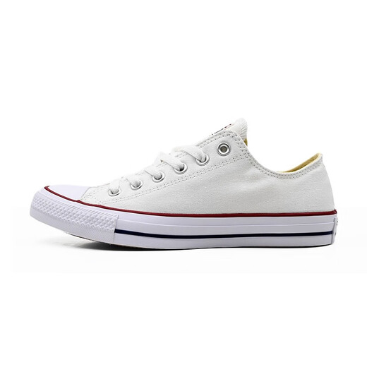 Converse All Star Canvas Schuhe Herrenschuhe Frauenschuhe Klassiker Low Top Sports Casual Schuhe Neutrales Paar Weiß 101000 Weiß Evergreen 35