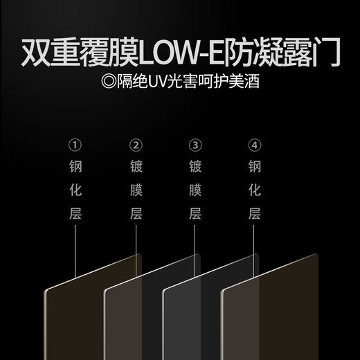 Faseeny ultra-thin fully embedded wine cabinet constant temperature wine cabinet embedded beverage tea cabinet home decoration supporting wine storage cabinet refrigerated fresh cabinet beer cabinet constant temperature and humidity cigar cabinet stainless steel door/dual zone wine cabinet 100 bottles