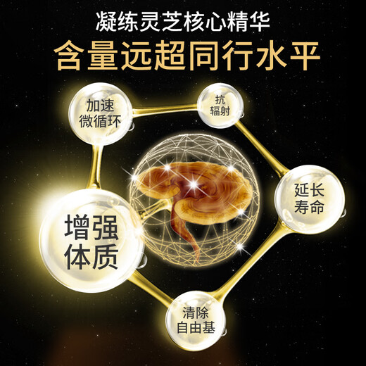 位元堂香港直邮 原装进口 位元堂破壁灵芝孢子粉胶囊非孢子油  抗疲劳 7184-孢子粉2盒120粒