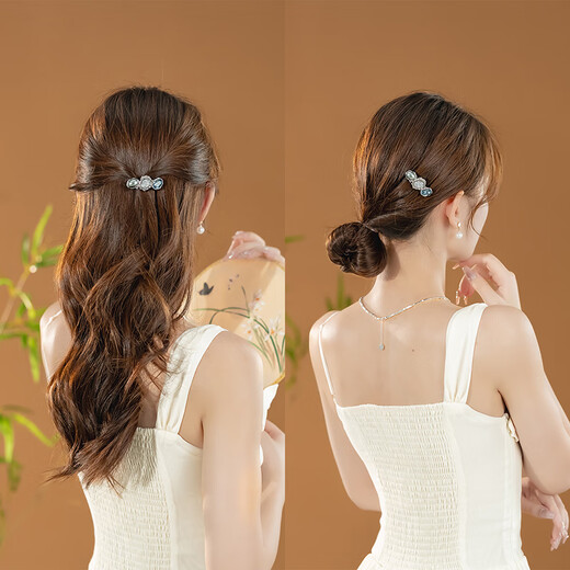 Chimera (CHIMERA) small half-tied shawl hairpin back of the head top clip spring clip side clip hair accessory girl birthday gift