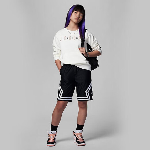 
Nike (NIKE) 2022 Autumn and Winter New JORDAN AIR Women's Teenagers Plus F FD9273-133 XS