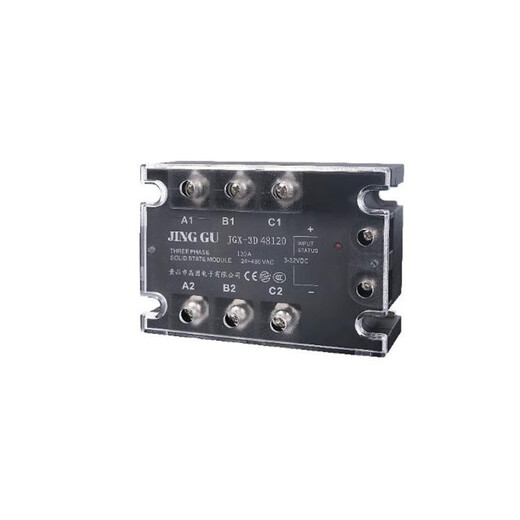 Jinggu Electronics three-phase solid state relay DC controlled AC relay unit JGX-3D 48120 120A 10 days