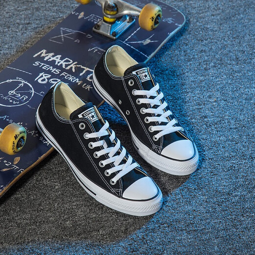Converse Converse All Star Classic Evergreen Couple Shoes Casual Canvas Shoes Student Shoes 101001 Classic Low Top 35 /3