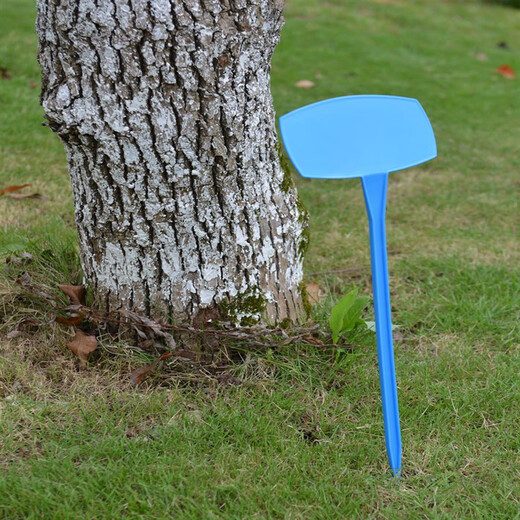 Различные спецификации Shipton, разные цвета, пластиковые большие вставки для грунта, садовые этикетки, таблички для садоводства, указатели, вставки для грунта, 36 см, синие, 10 шт.