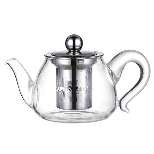 金灶（KAMJOVE） 玻璃泡茶壶 飘逸杯小茶道杯304茶水分离杯耐热玻璃茶壶迷你茶具 【断水利落】AM-718 250ml
