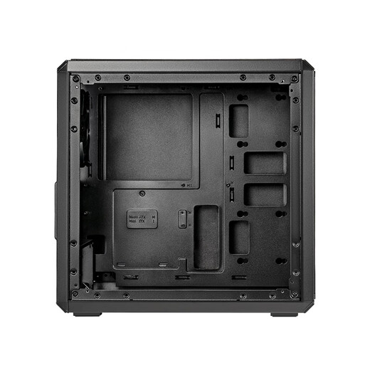 酷冷至尊(CoolerMaster)Q300L V2 黑 MATX电脑台式小机箱 支持240散热水冷/钢玻侧板/USB 3.2 Type-C