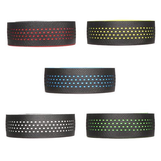 VELO road handlebar with silicone shock-absorbing dead-speed bicycle strap 3079 bicycle handlebar strap accessories 5079 black and yellow, repeated wrapping - 5079 silicone adhesive standard handlebar plug