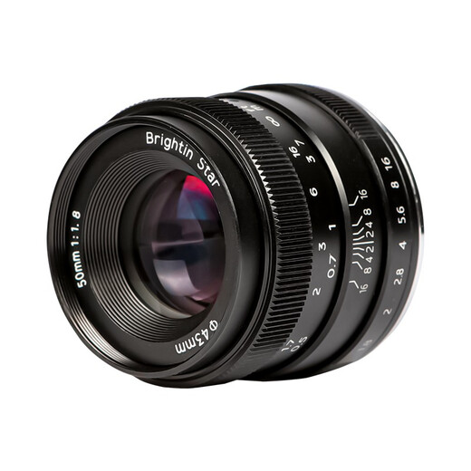 Xingyao Optical Brightin Star Xingyao 50mmF1.8 large aperture portrait fixed focus half-frame mirrorless camera manual Xingyao 50f18 lens official standard Xingyao 50mmF1.8 Sony E-mount (A6400/A6000/ZV-E10, etc.