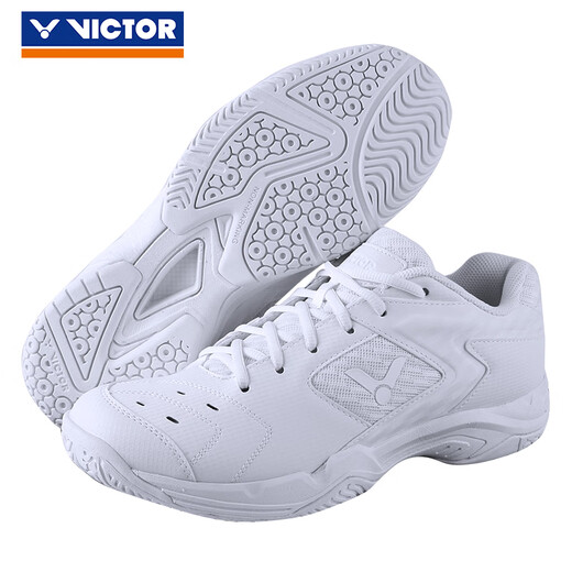 
Victor Badminton Shoes Victory Sports Shoes Shoes Shoes Shoes Shoes with Shoes with High Elastic Feathers Breathable Men's and Women's Shoes Anti-Slip Packing Sneakers P9200td P9200TD A White 37.5