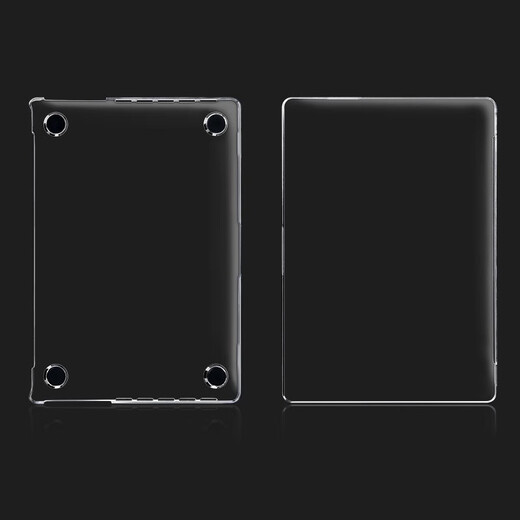 升派 适用苹果MacBook Pro14/16保护壳Air15.3电脑笔记本13.6保护套贴纸M4贴膜配件 全透明保护壳 MacBook Pro 13.3寸【A1278】