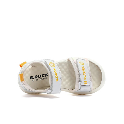 B.Duck Little Yellow Duck Детская обувь для мальчиков и сандалий для девочек для летней детской обуви для детей и маленькой и средней детской мягкой подошвы B238A5010 Beige 26