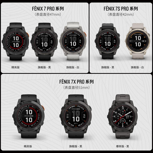 佳明（GARMIN）Fenix7 Pro太阳能蓝宝石帆板冲浪多频多星户外运动智能手表旗舰版