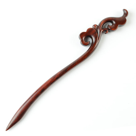 Meng Junchen small leaf rosewood hairpin women's hairpin Hanfu step shake hairpin retro style gift hairpin birthday Valentine's Day gift