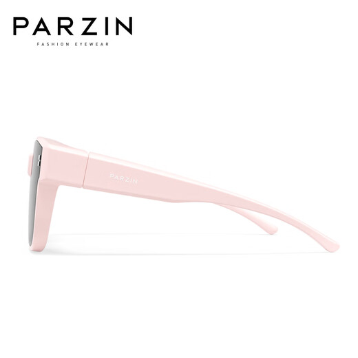 Les lunettes de soleil polarisées pour enfants parzin pour hommes et femmes, verres à la mode et légers, protection solaire, protection solaire, lunettes de soleil, peuvent couvrir la myopie PZ12118 Soqule Powder