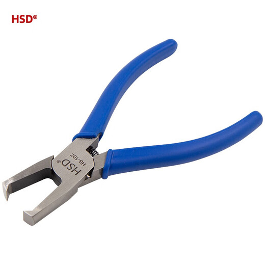 Hosudda (HSD) Taiwan imported 45-degree plastic water port pliers 90-degree right-angle cutter pliers oblique nose pliers top cutting pliers electronic pliers flat pliers HS-756 water port pliers 6 inches