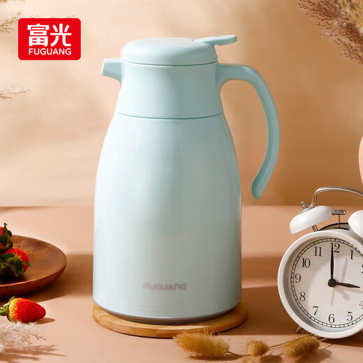 
FuGUANG thermal insulation pot household large capacity thermos glass inner liner kettle 1.6L European WFS1048 blue
