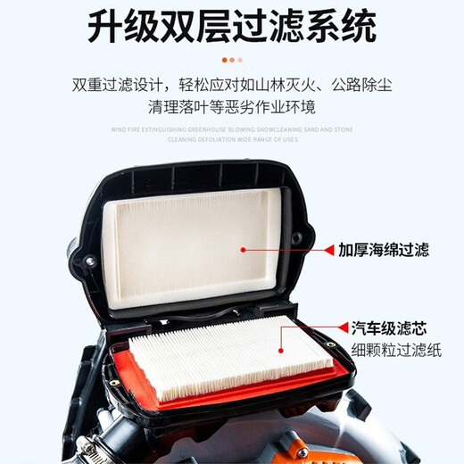 Stiefel-Treibhaus-Schneegebläse Feuerwehrleiter Feuerlöscher Staubgebauungsstelle Gebläse Hochleistungs Hochleistungs-Zwei-Takt-High-End-EB9757,0 PS