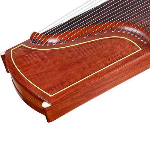Dunhuang Brand Guzheng 694KK Série Banana Window Night Speech Mahogany débutant Performance Grading Guzheng Qin Shanghai Folk Musical Instrument Factory 21694ff Qianyan Jingxiu (ensemble complet de packages cadeaux)