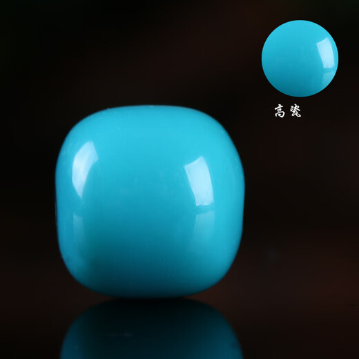 Colorful turquoise old-style beads bucket beads with beads DIY star and moon diamond treatment with beads drum beads top beads 9MM*9MM selected single beads