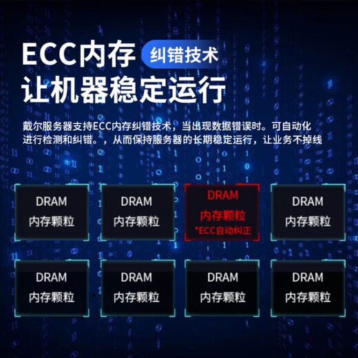 戴尔（DELL）服务器主机R740丨至强银牌 4210R 10C/20T丨16G内存丨1.2TB硬盘