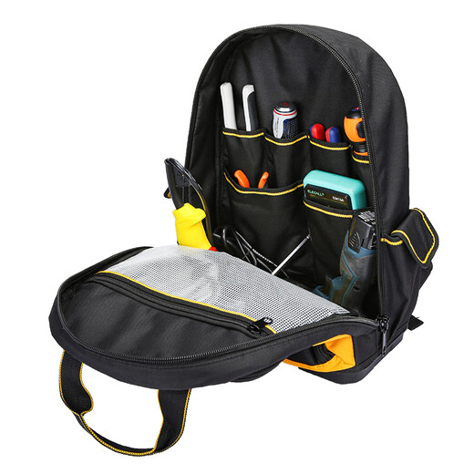 Sailoto Electrician's Tool Bag Multifunctional Repair Canvas Storage Backpack Export Quality Plastic Large Capacity Style