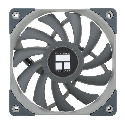 利民（Thermalright）TL-C12015B 1800转薄款黑色风扇 12cm机箱散热风扇 TL-C12015【单只装】